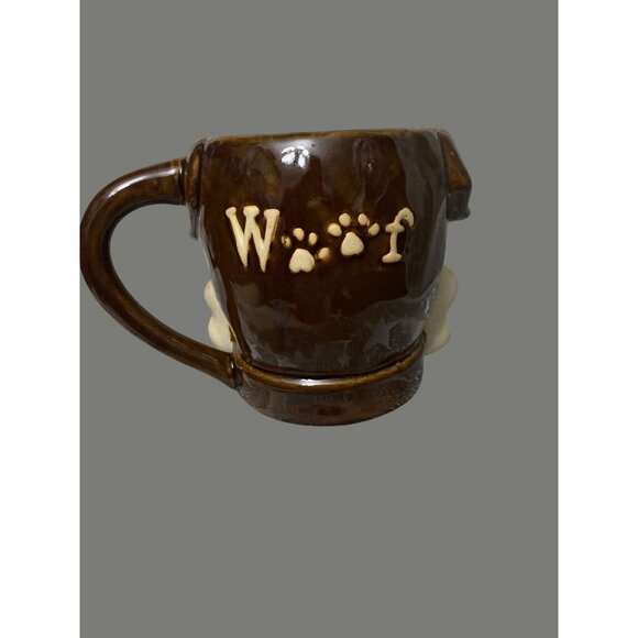 Boston Warehouse Dog Face Ceramic Mug With Bone Handle - Picture 7 of 10